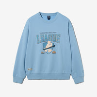 LEAGUE 바시티 그래픽 맨투맨