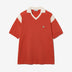 F+ COLOR BLOCK BOUCLE KNIT POLO