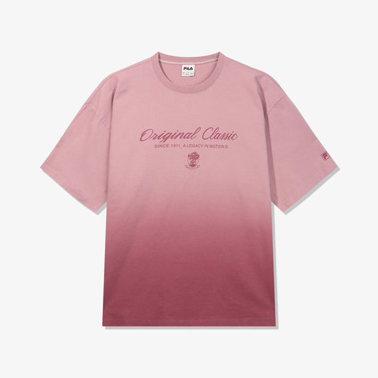 그라데이션 다잉 반팔티 - 01