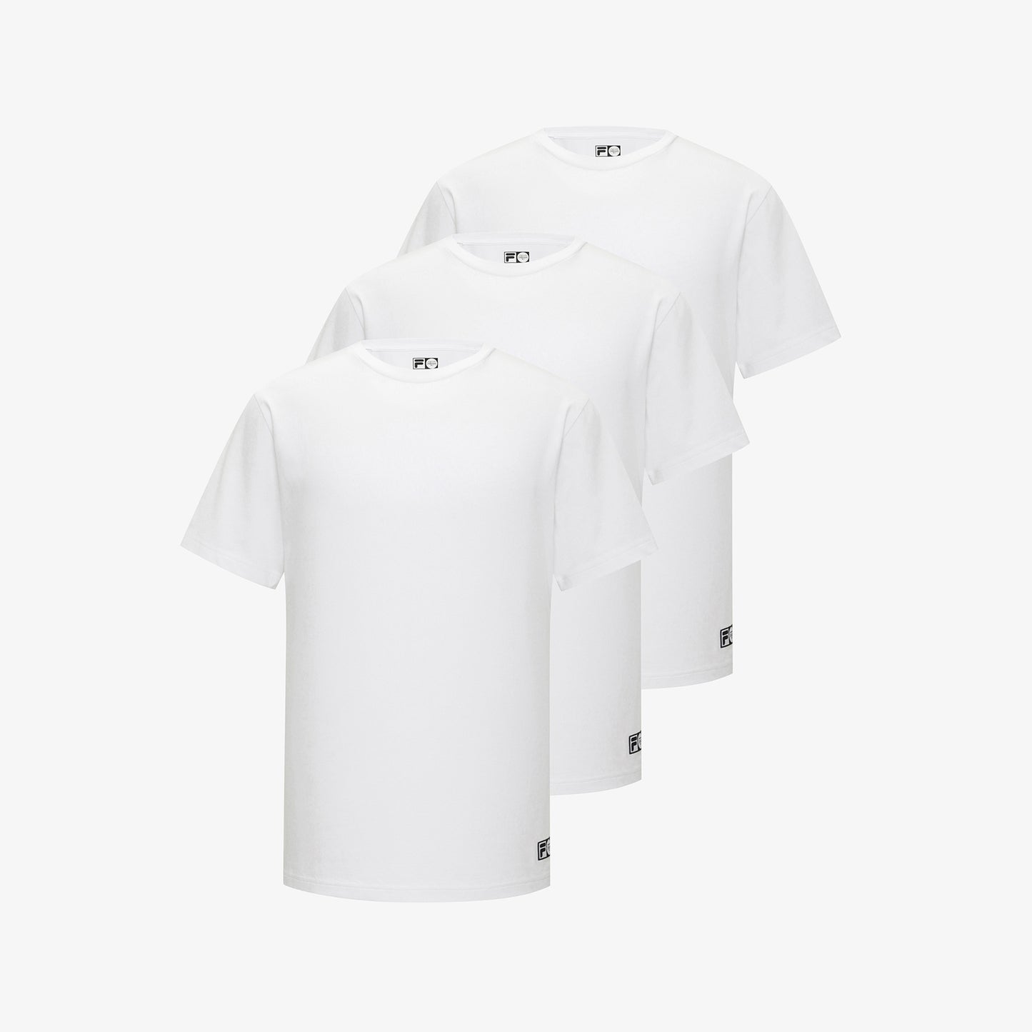<FILA UNDERWEAR X BALANSA> 레이어드 티셔츠 3팩 - 01