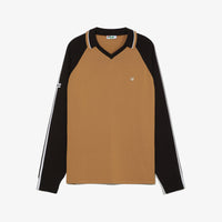 F+ LINE COLOR BLOCK SQUADRA KNIT POLO