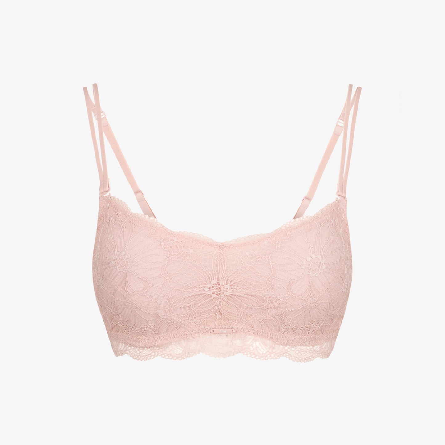 글로우 레이스 스쿱넥 브라 - 01