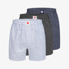 체크 남성 트렁크 3PACK