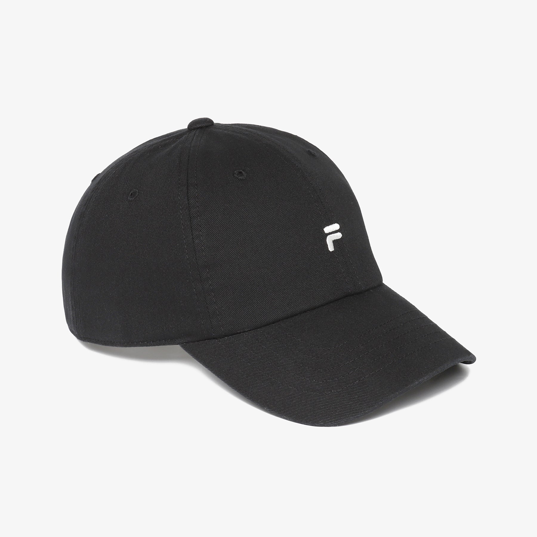 F로고 코튼 볼캡 - 01