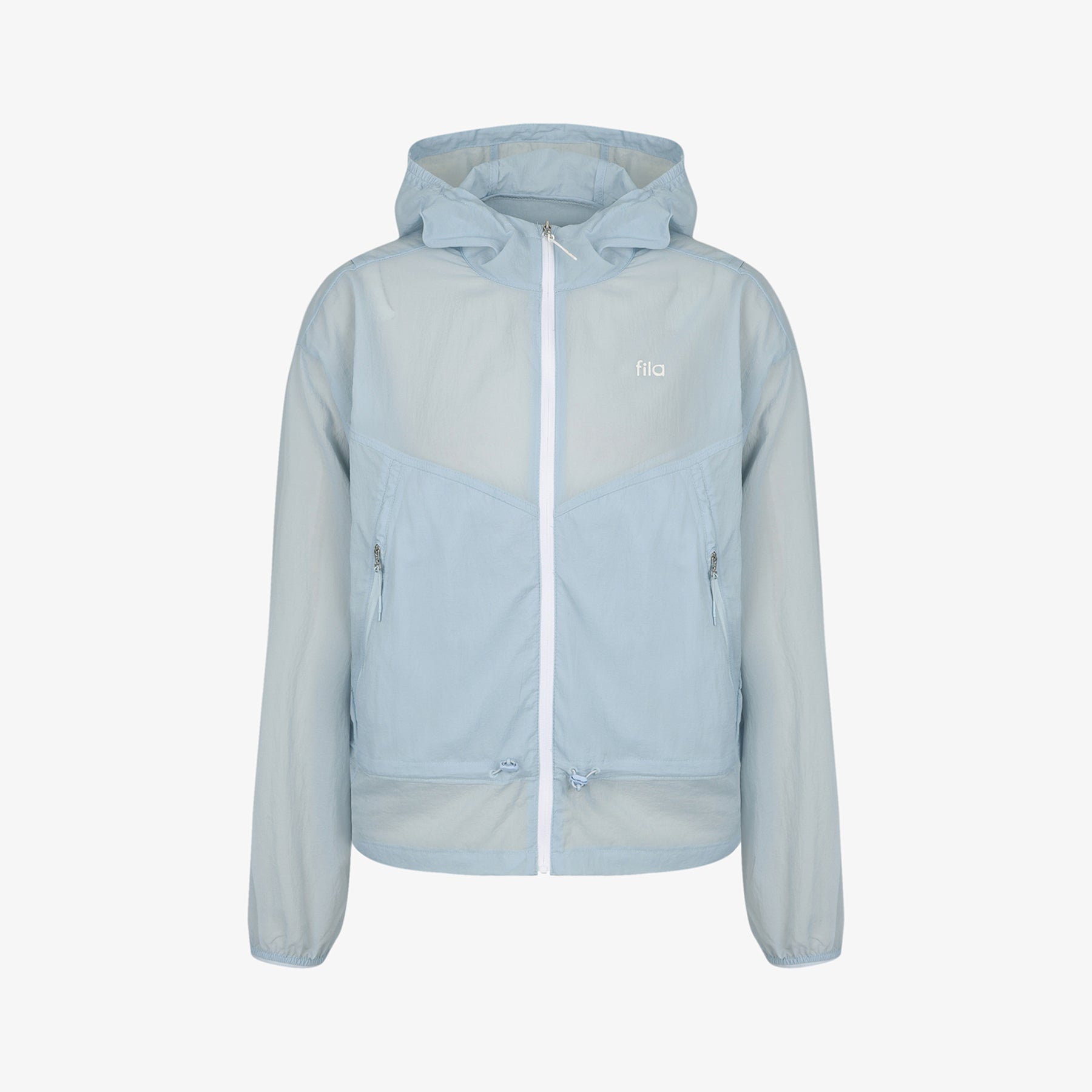 여성 초경량 셔링 바람막이 - 01