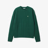 F+ CABLED KNITTED CREWNECK