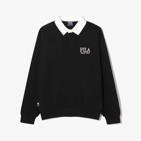 <우즈 착용> 럭비 맨투맨