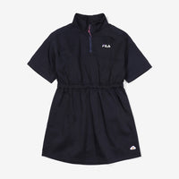 Girls 캠핑 그래픽 아노락 원피스
