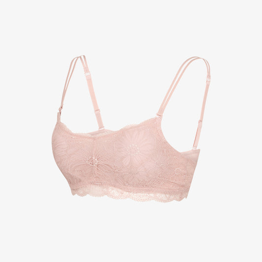 글로우 레이스 스쿱넥 브라 - 02