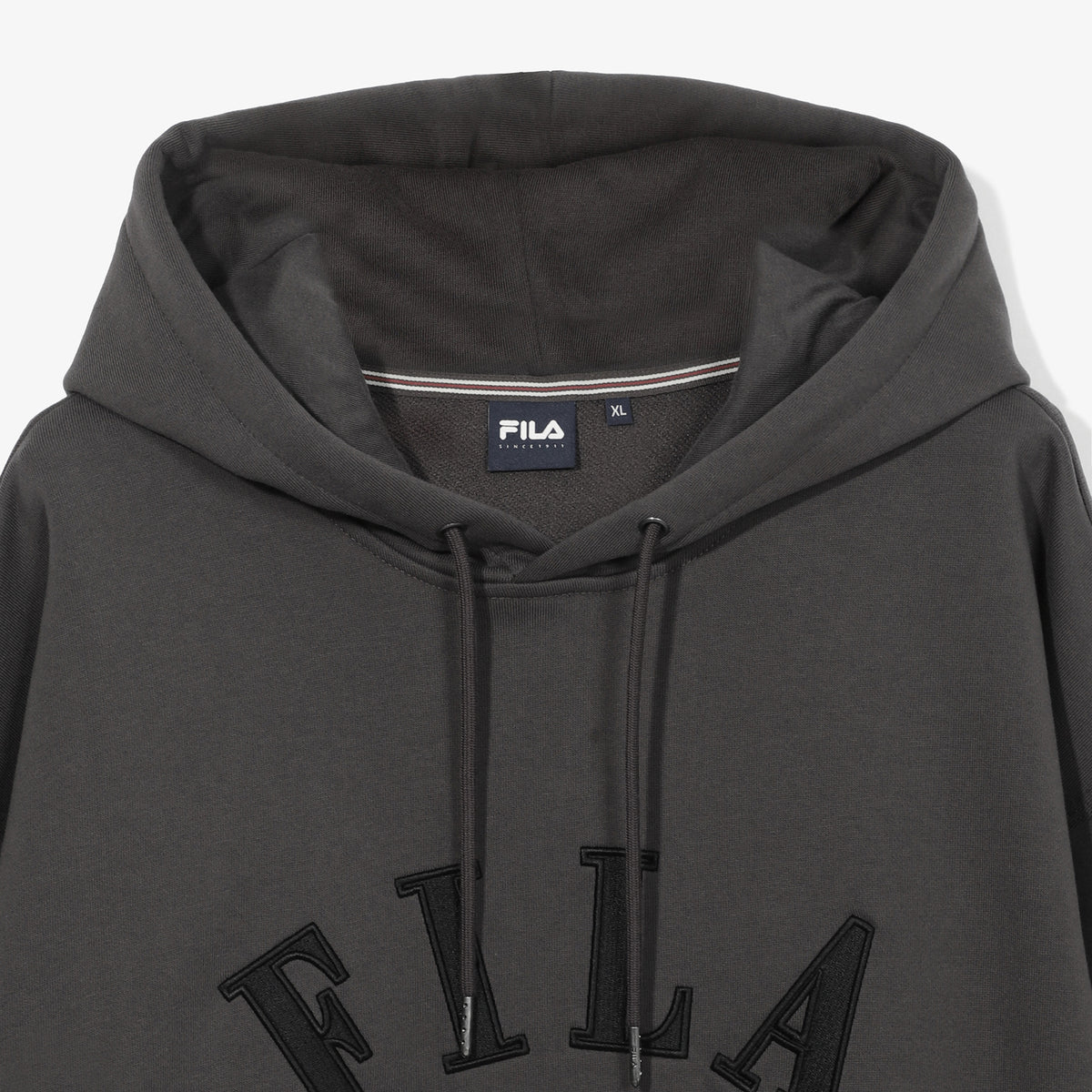 FILA 그래픽 기모 후드티 - 03