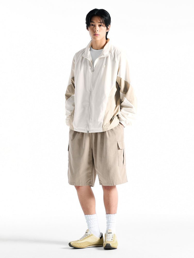 컬러블럭 바람막이