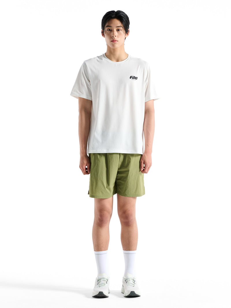 RUN 그래픽 반팔티