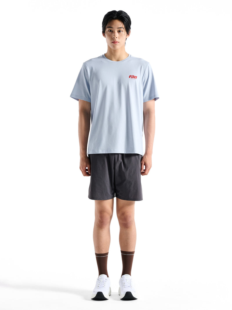 RUN 그래픽 반팔티