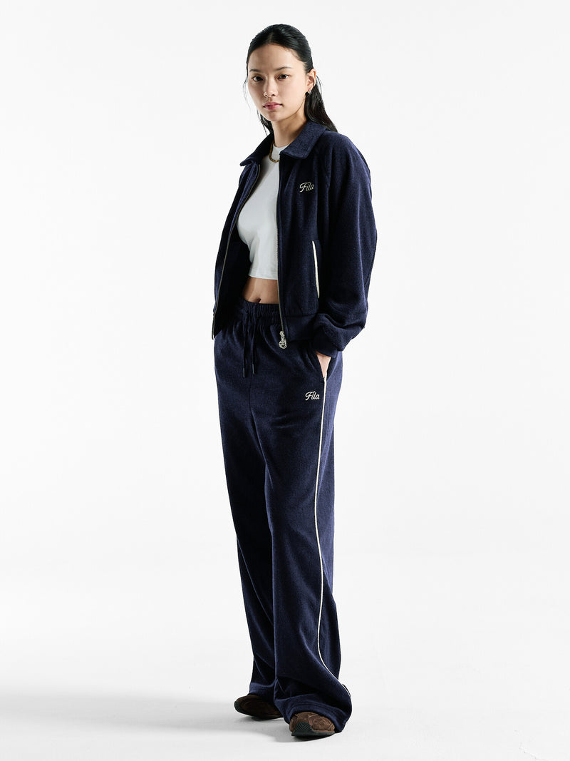 테리 2WAY 카라 집업