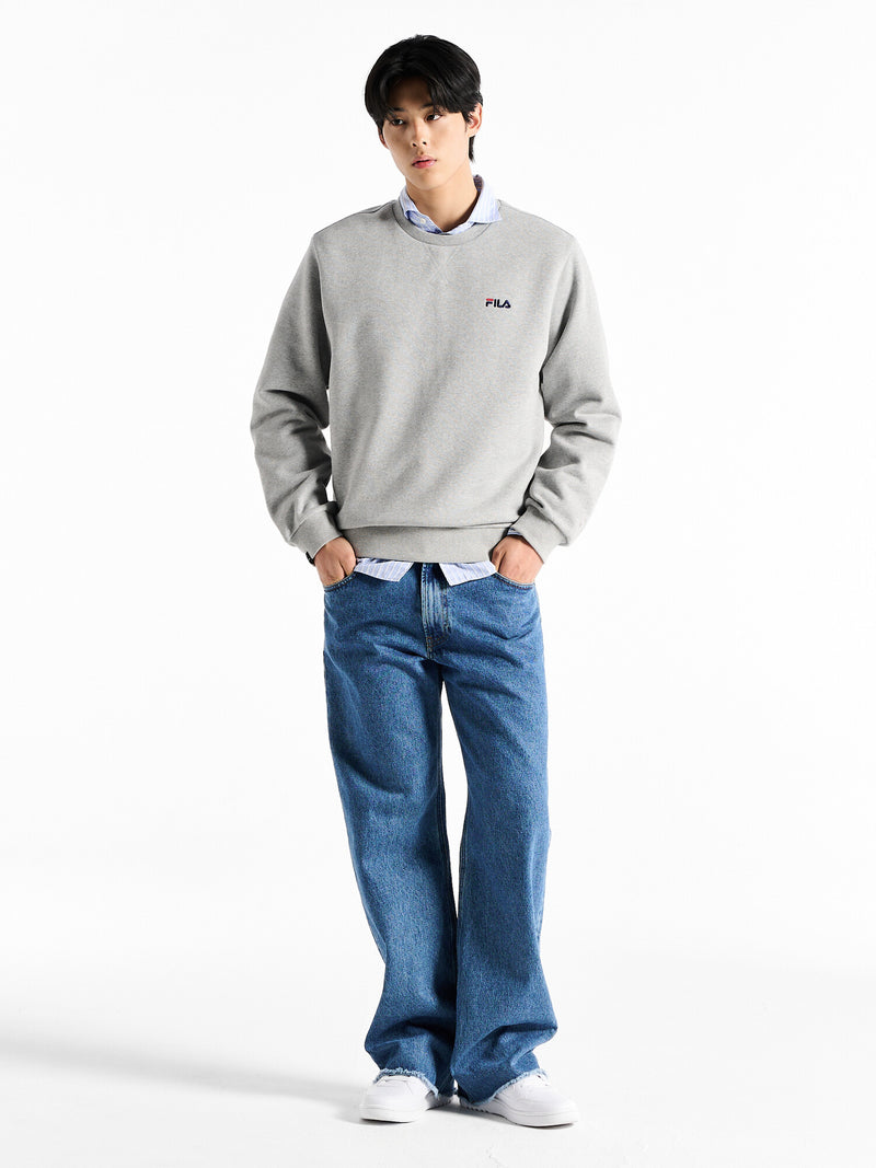 에센셜 기모 맨투맨
