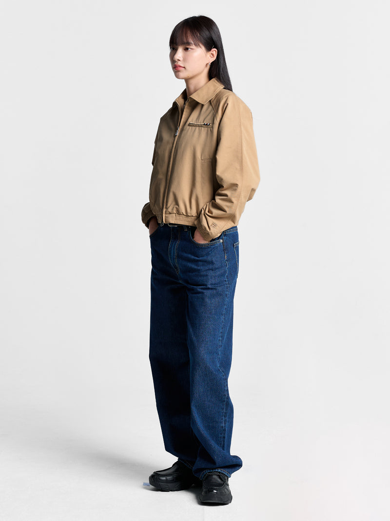 여성 블루종 자켓