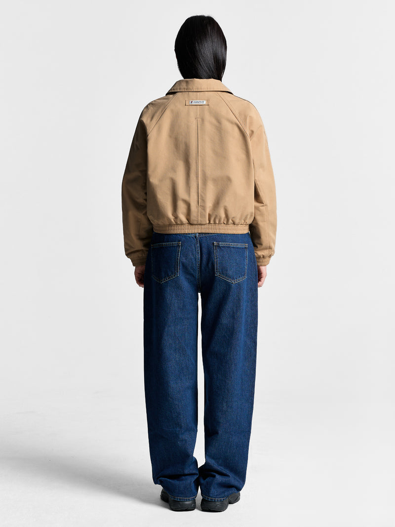 여성 블루종 자켓