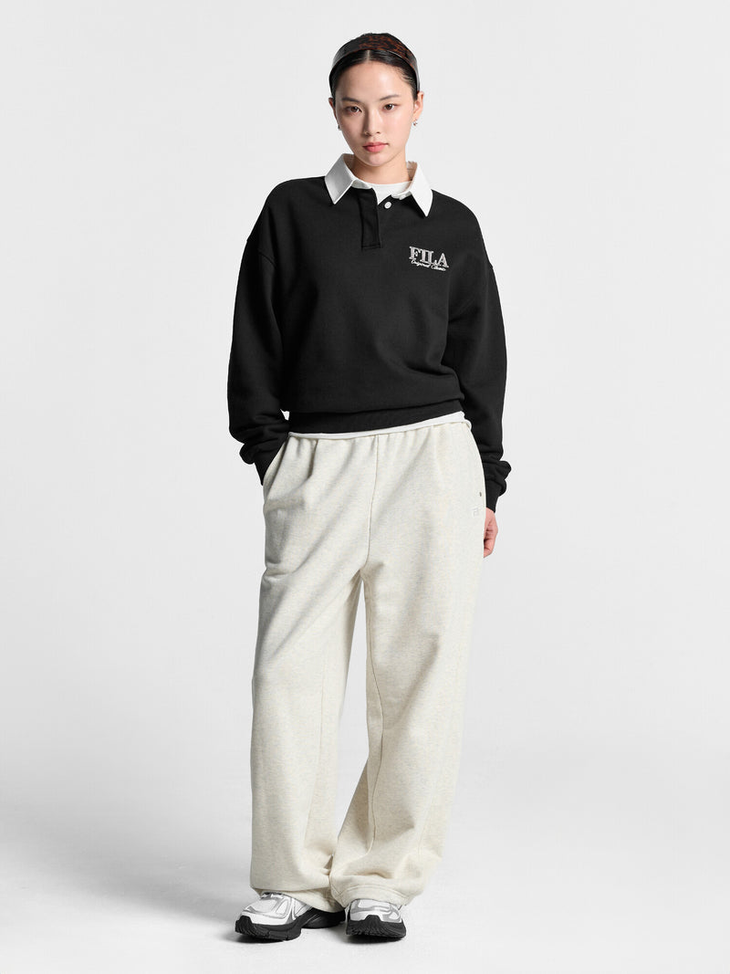 <우즈 착용> 럭비 맨투맨