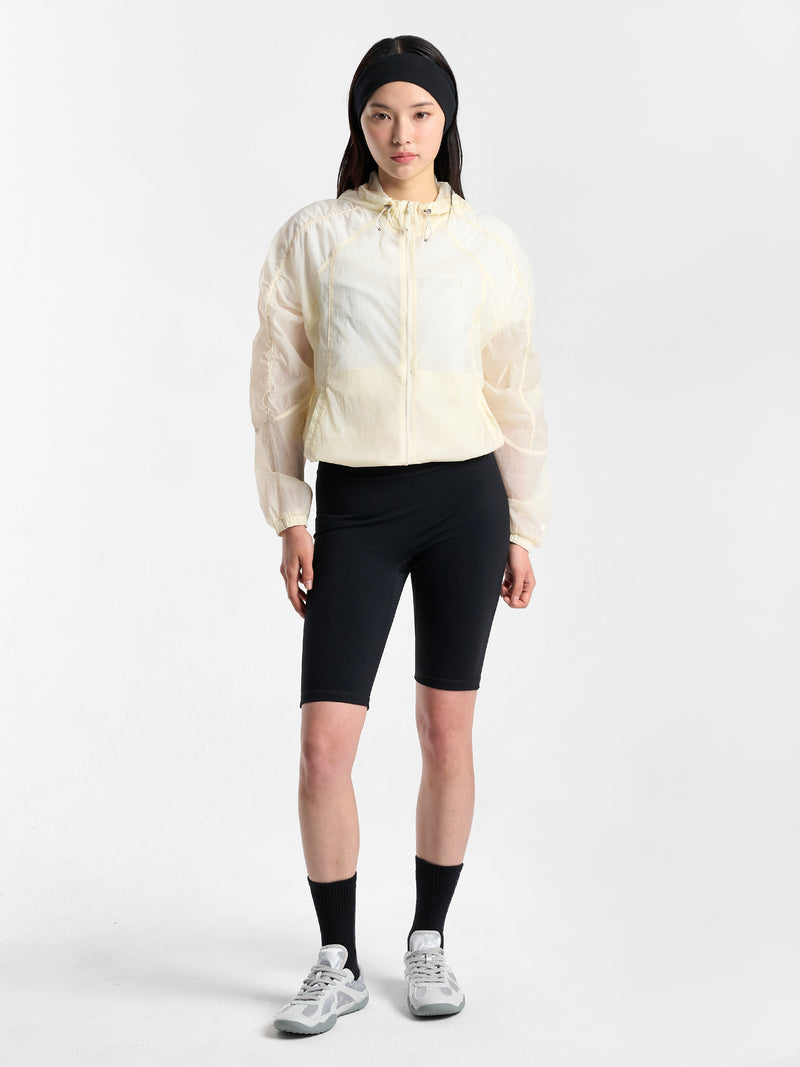 여성 후드 경량 바람막이