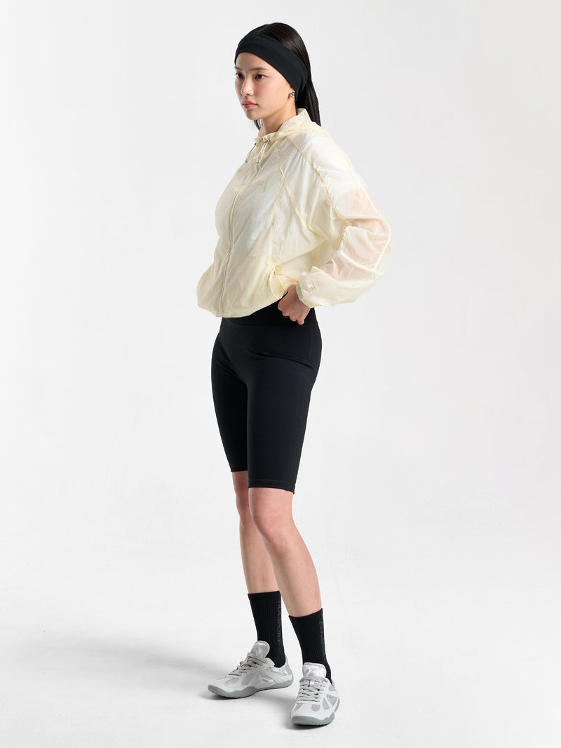 여성 후드 경량 바람막이