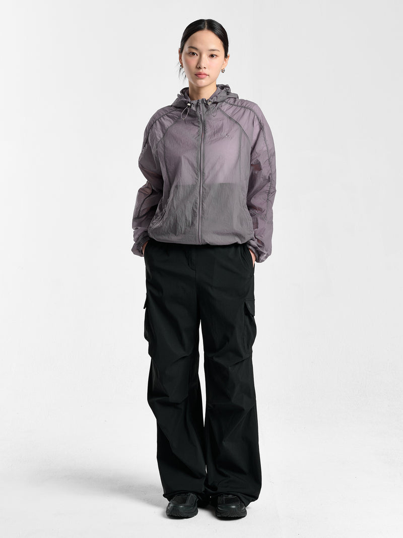 여성 후드 경량 바람막이