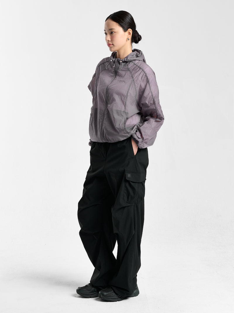 여성 후드 경량 바람막이