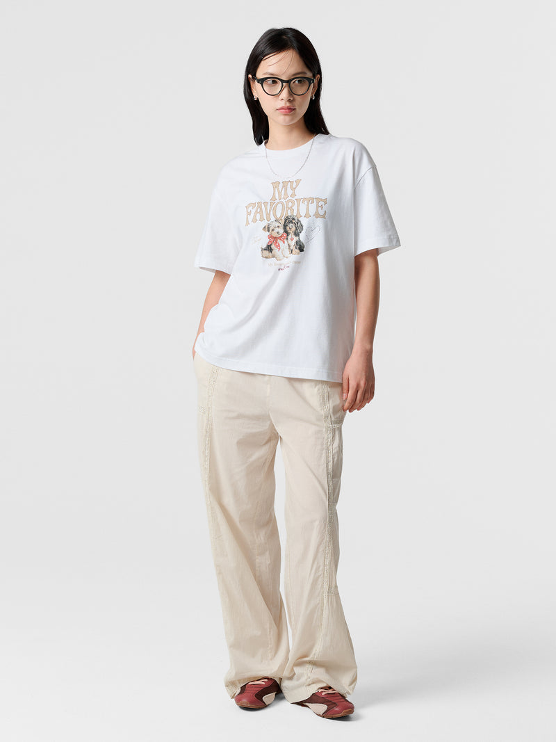 여성 마이티셔츠