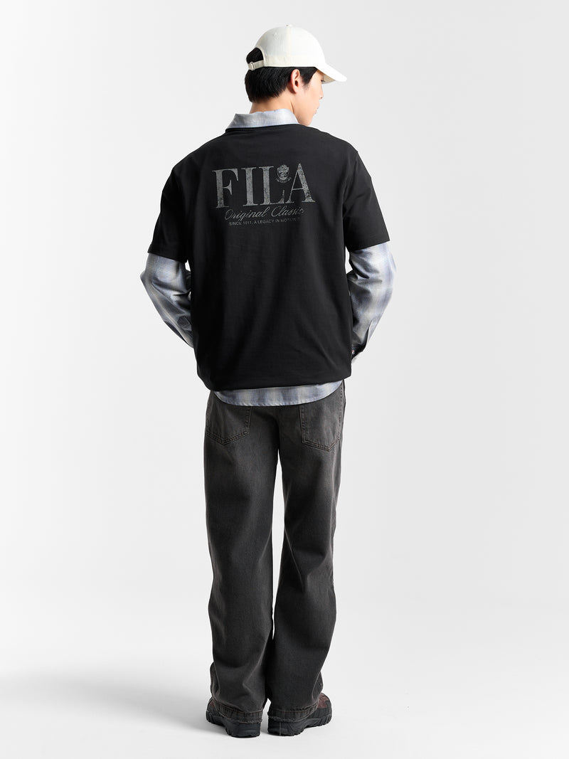 Coldwave+ 뒤판 레터링 반팔티