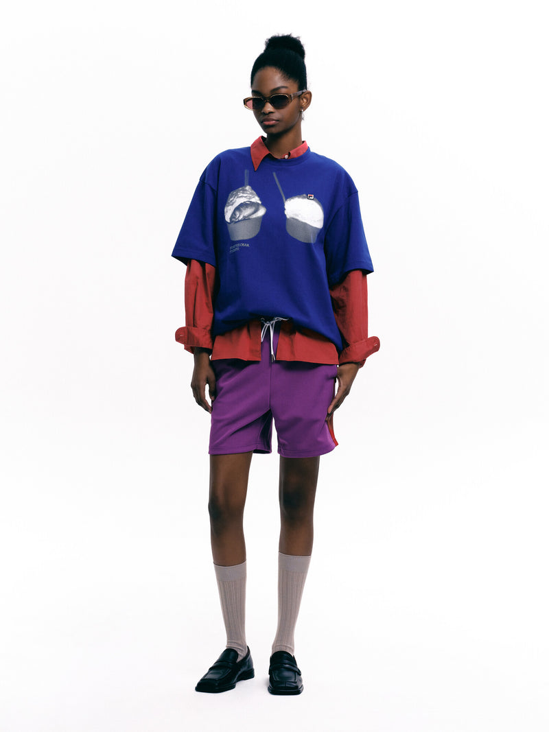 FHC 젤라또 그래픽 박시 반팔티