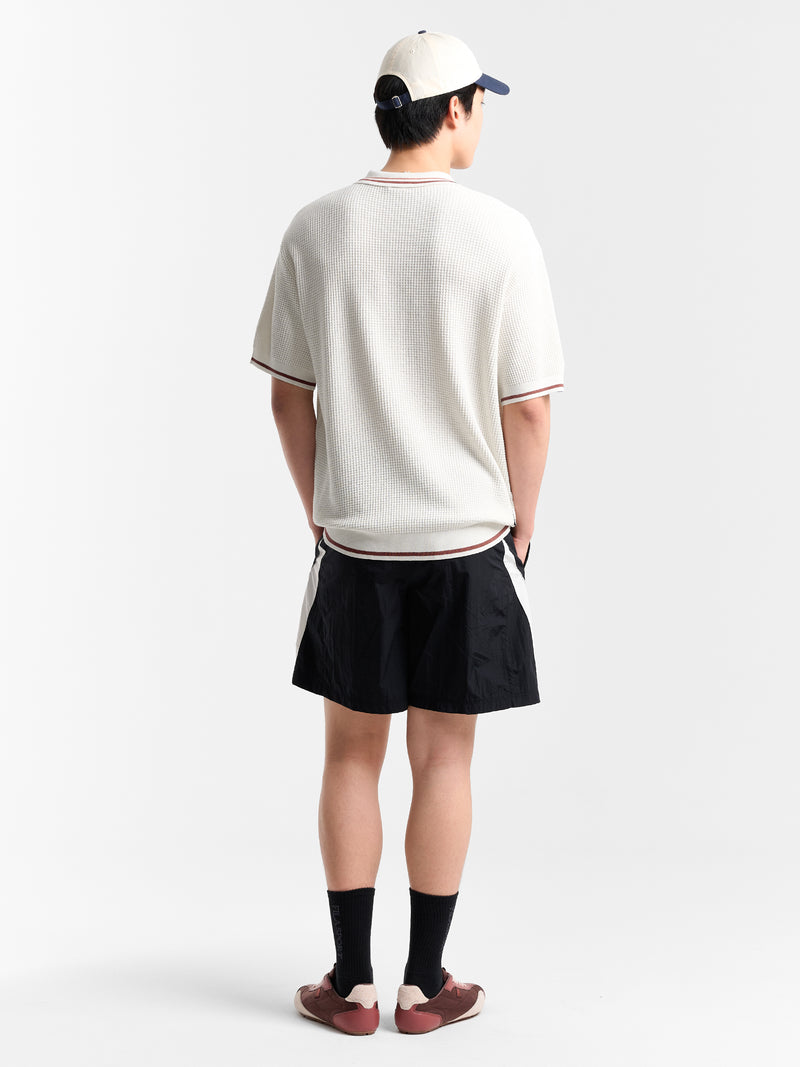 와플 스웨터 카라티