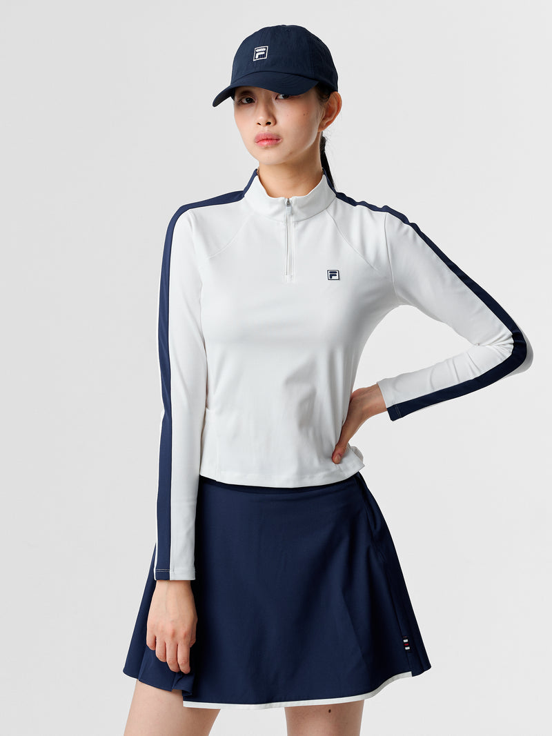 F박스 우븐 볼캡