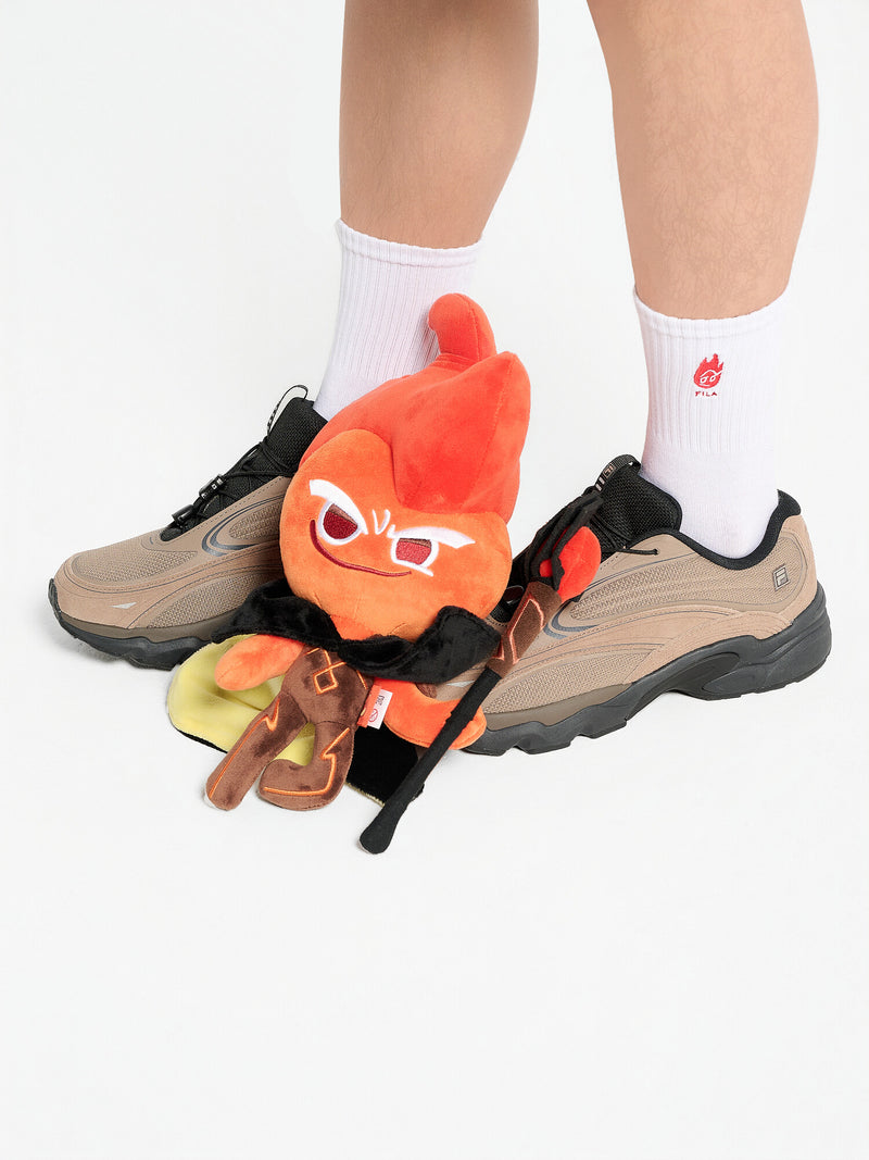 [휠라X쿠키런 킹덤] 불꽃정령 쿠키 양말 3팩