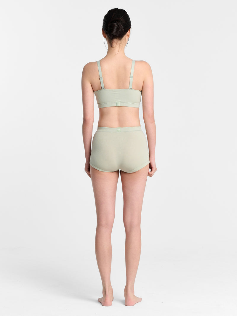 <NEW> 멜로우 스퀘어넥 브라탑