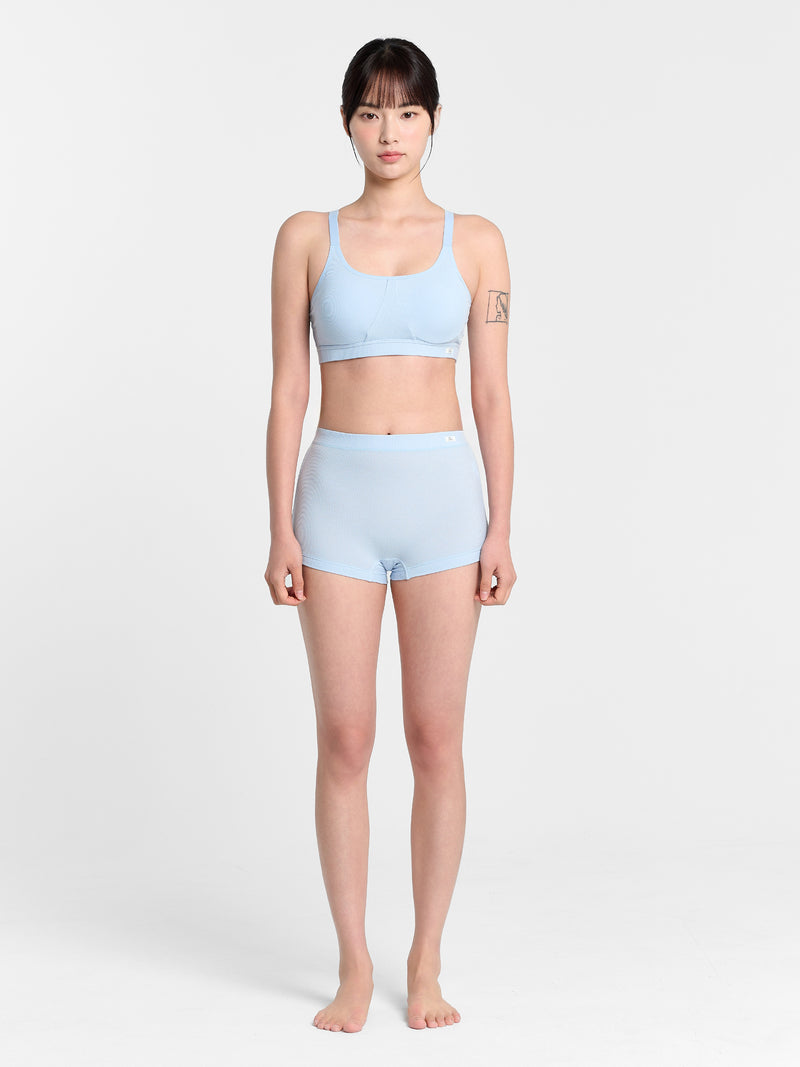 <NEW> 멜로우 스퀘어넥 브라탑