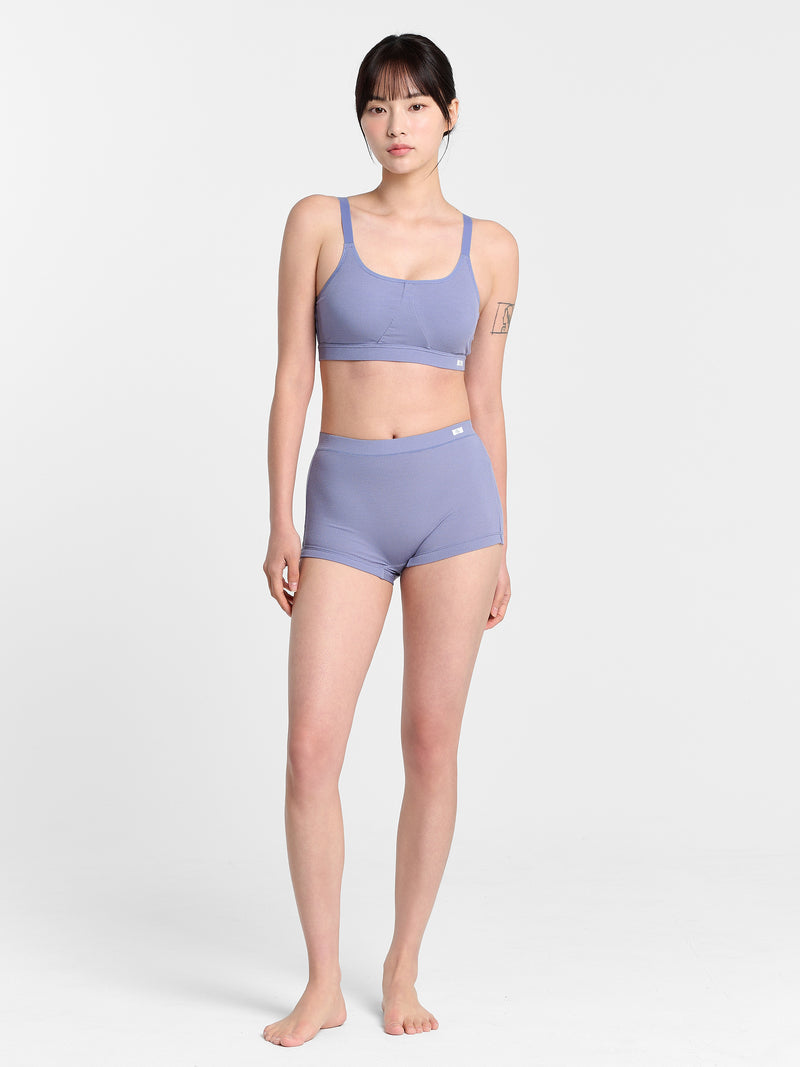 <NEW> 멜로우 스퀘어넥 브라탑