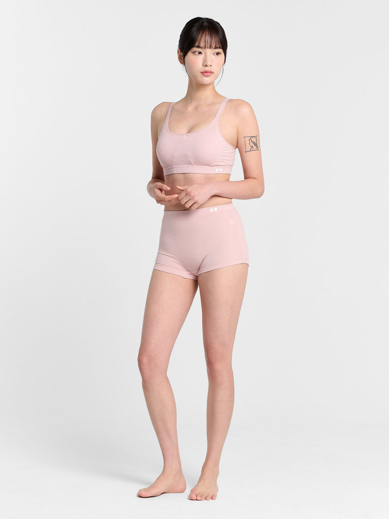 <NEW> 멜로우 스퀘어넥 브라탑