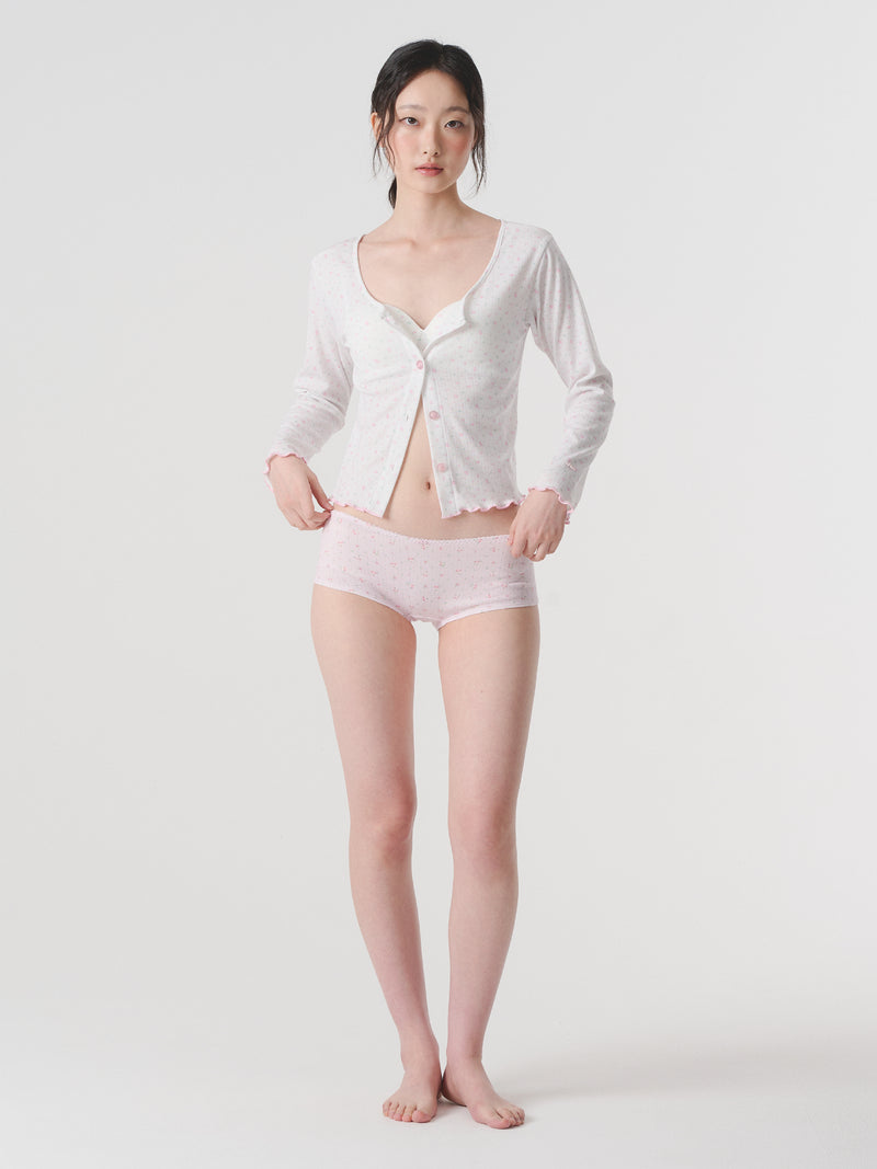 포니벨 하프컵 브라 아이보리