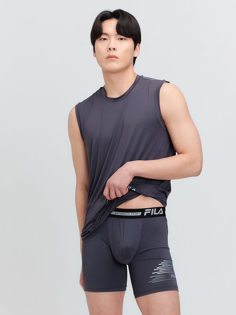액티브 백메쉬 남성 머슬 런닝