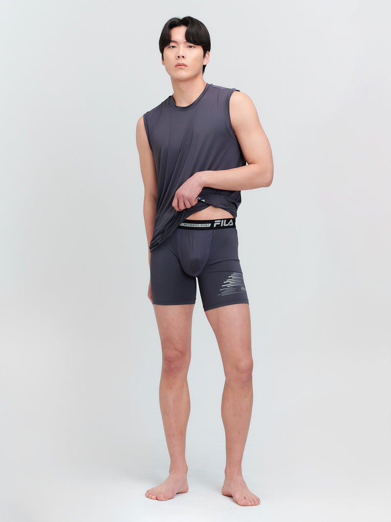 액티브 백메쉬 남성 머슬 런닝