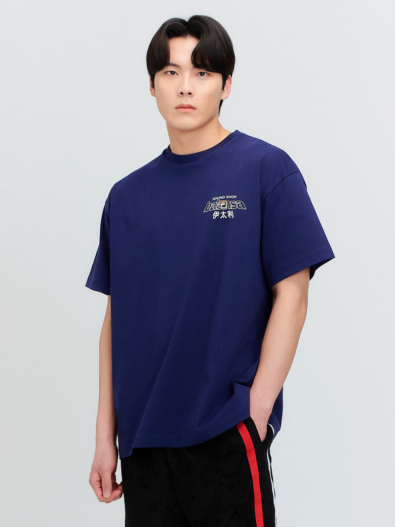<FILA UNDERWEAR X BALANSA> 오버핏 티셔츠