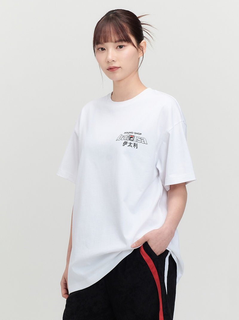<FILA UNDERWEAR X BALANSA> 오버핏 티셔츠