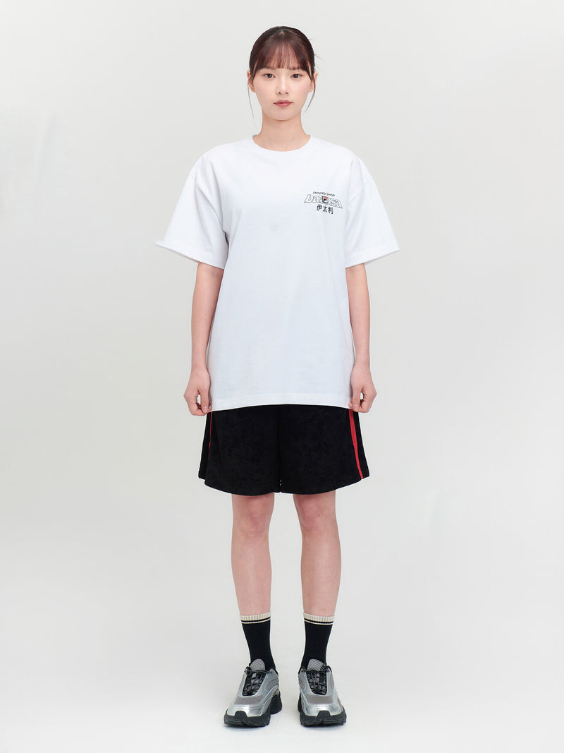 <FILA UNDERWEAR X BALANSA> 오버핏 티셔츠