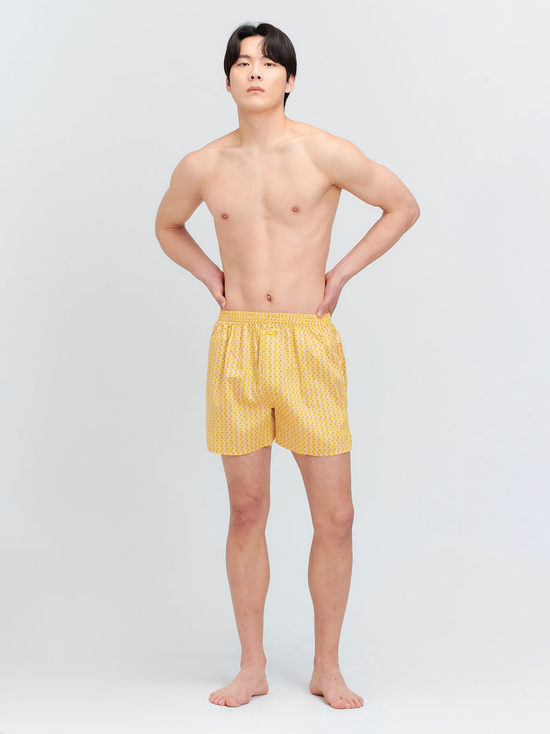 피셔 로고 나염 트렁크