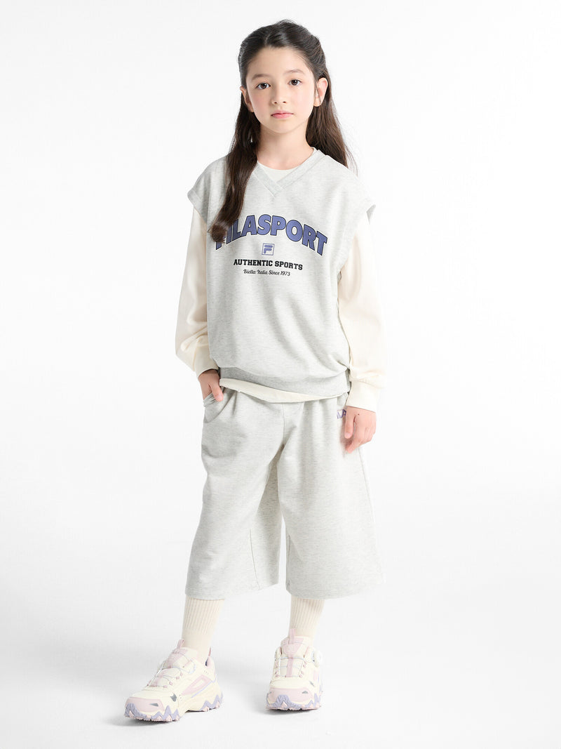 버뮤다 스웻 조끼 3PCS 셋업