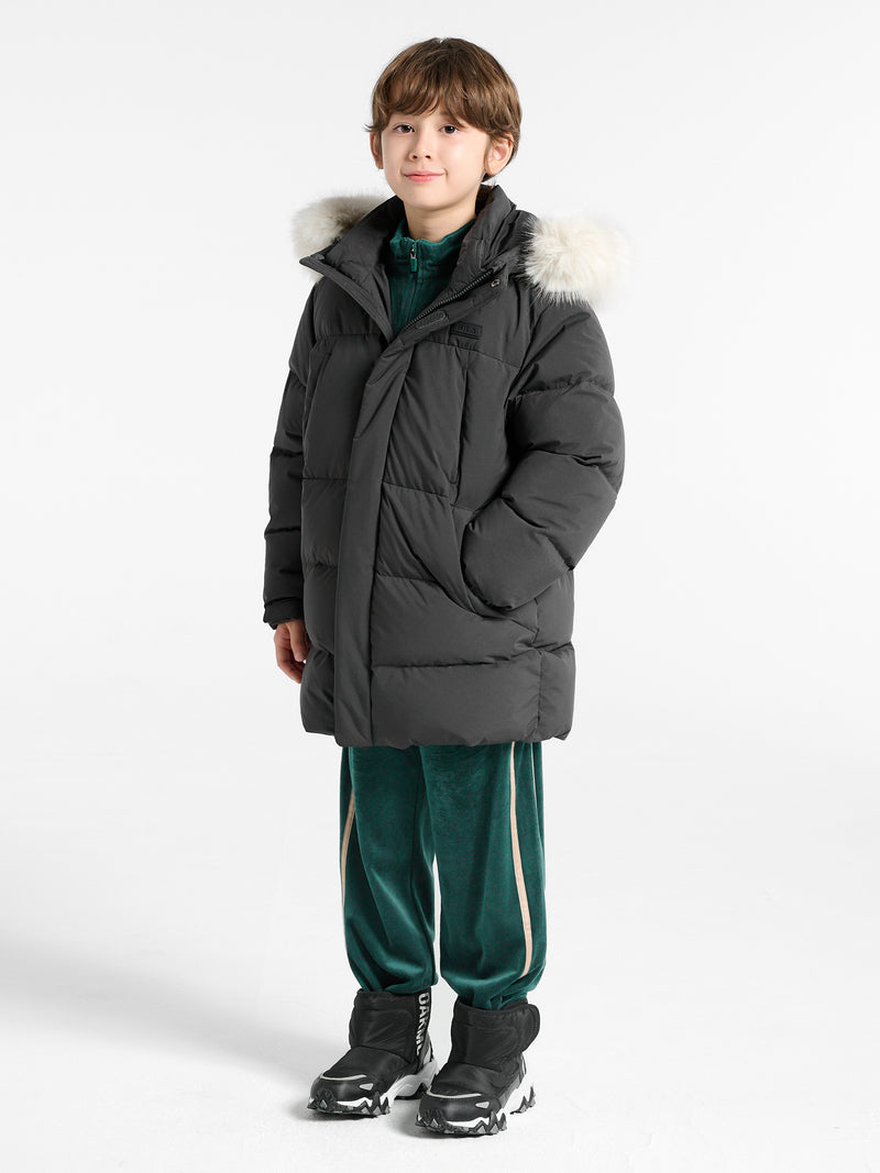 세미롱 퍼 덕다운