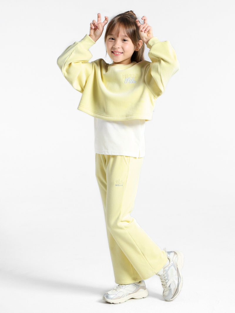 여아 벨로아 레이어드 셋업