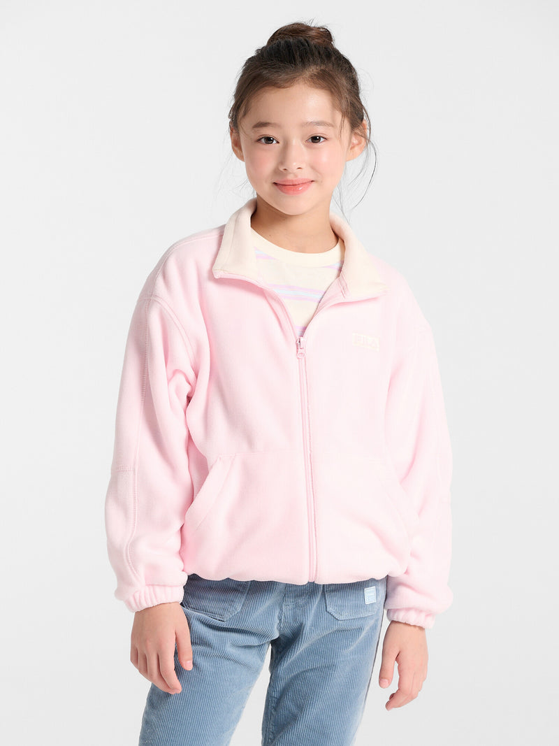 베이직 플리스 자켓