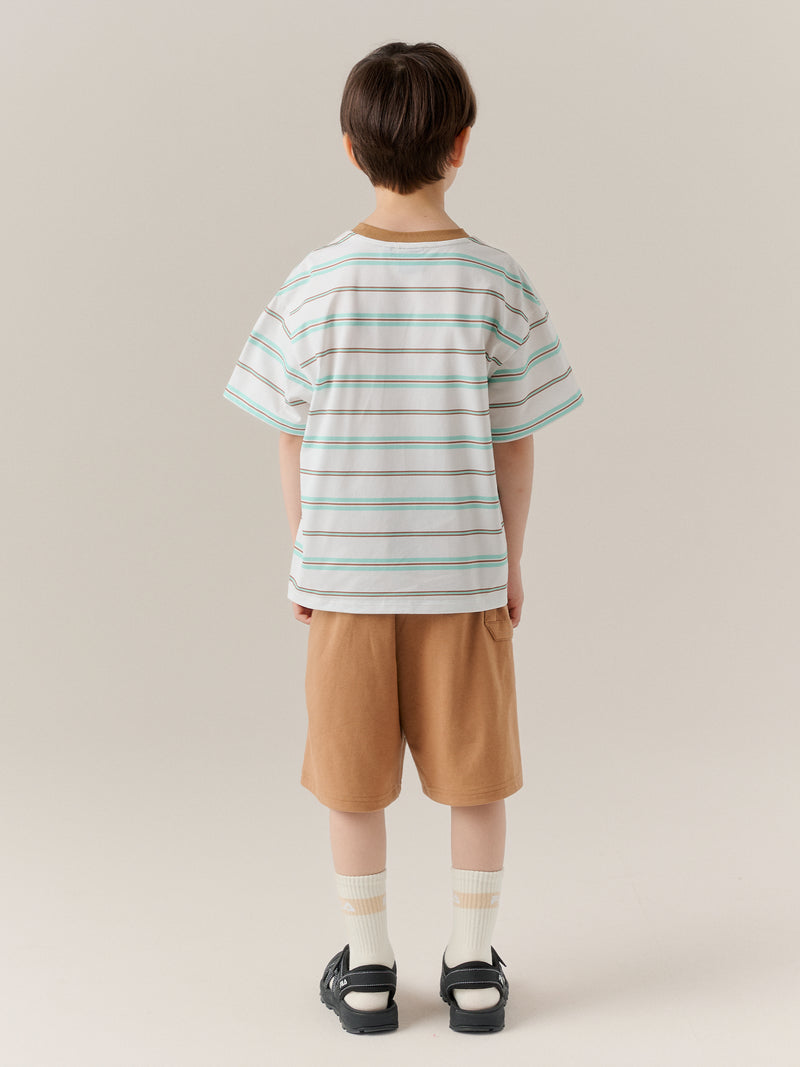 5부 백메쉬  팬츠
