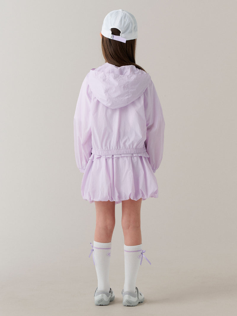 경량 셔링 바람막이