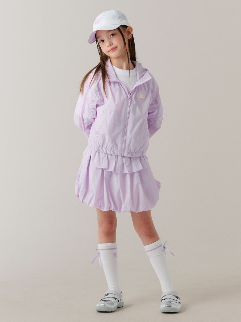 경량 셔링 바람막이